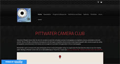 Desktop Screenshot of pittwatercameraclub.org